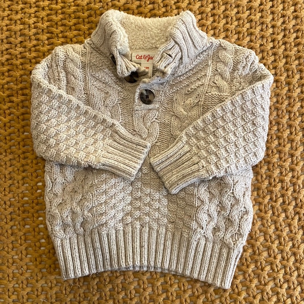Cat and Jack knit sweater